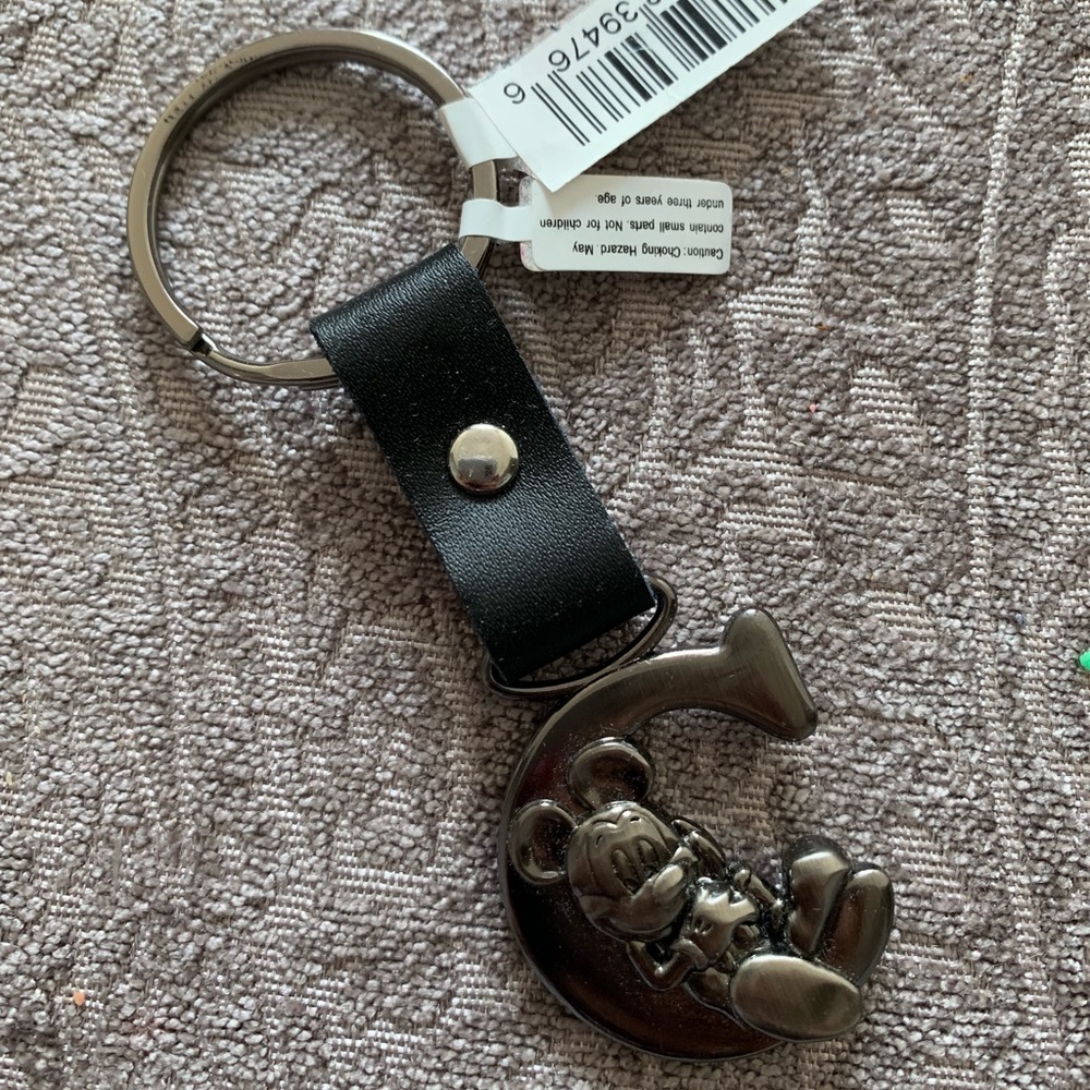 Disney Mickey Mouse Initial “C” key chain